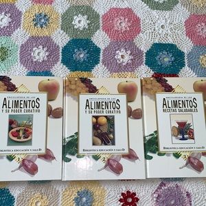 Spanish Volumen 1,2,&3  Alimentos y Su Poder Curativos